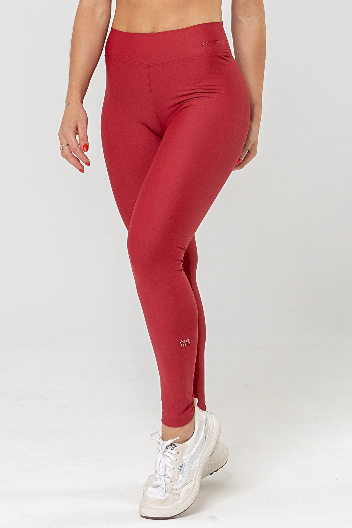 Legging Perpétua 4" Red Dark