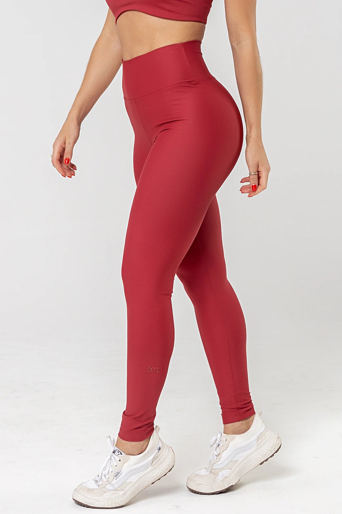 Legging Perpétua 6" Red Dark — foto 6