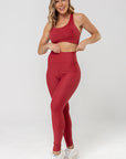 Legging Perpétua 6" Red Dark — foto 10