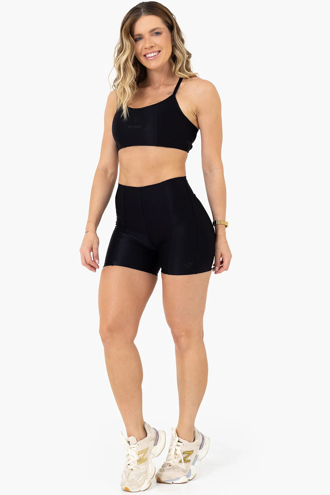 Shorts Jasmim Preto Glow — foto 7