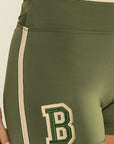 Shorts Amarílis Verde Croco / Cream — foto 3