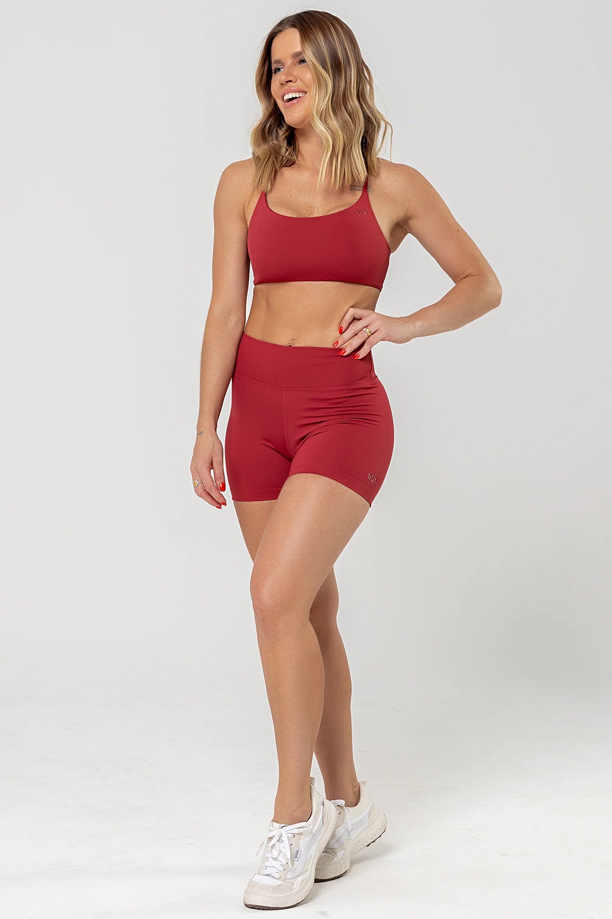 Shorts Perpétua 2" Red Dark — foto 9