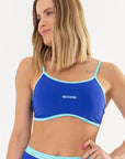 Top Girassol Azul Bic / Azul Celeste