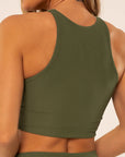 Top Magnólia Verde Croco Canelado — foto 2