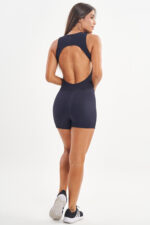 Macaquinho Peônia Preto Canelado - Imagem 8