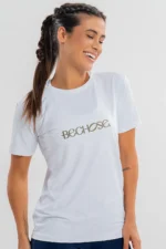 Camiseta Feminina Bchose Branco - Imagem 4