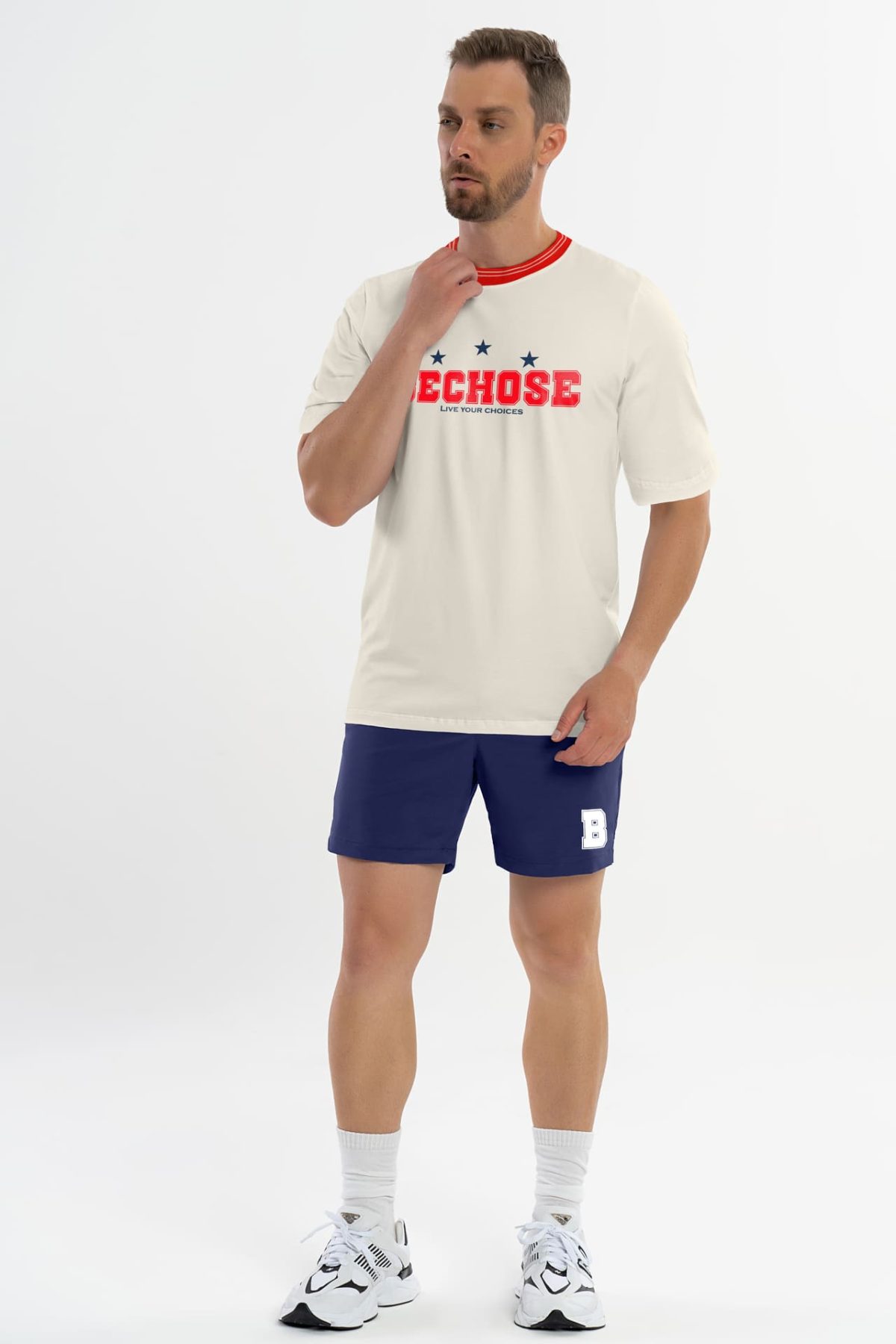 Camiseta College Over Masculina - Imagem 5
