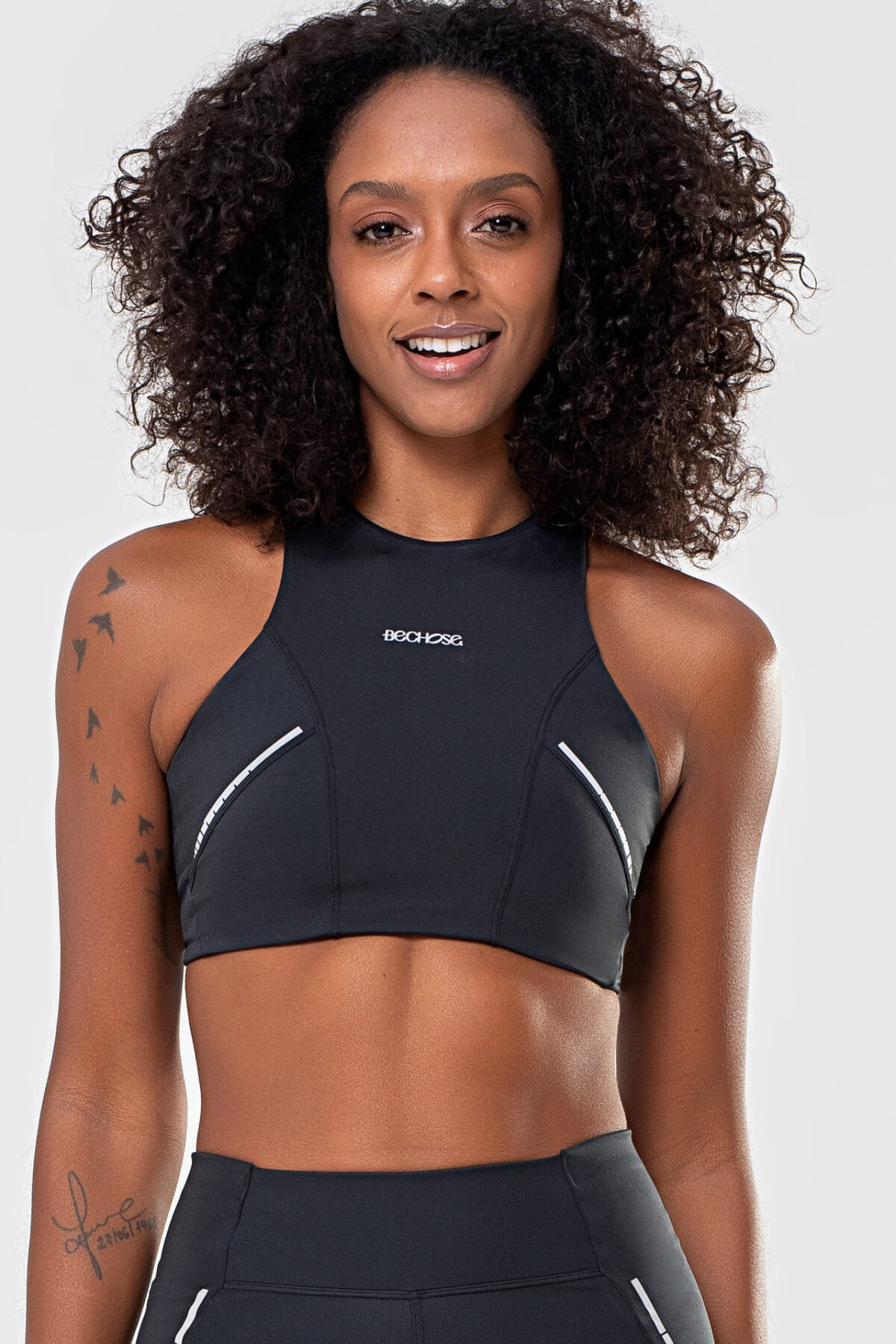 Top Hibisco Preto Fly - Imagem 1