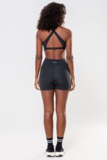 Shorts Hibisco Preto Fly - Imagem 6