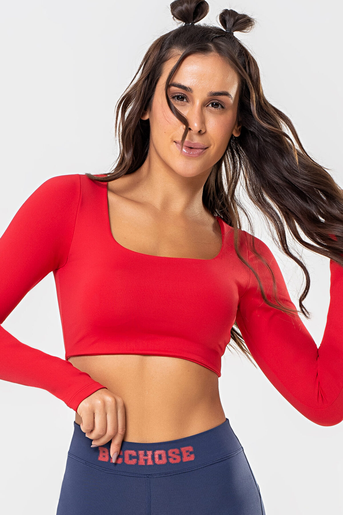 Cropped Lótus Vermelho College - Imagem 1