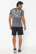 Camiseta Dry Bchose Chumbo / Bege - Imagem 6