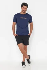Camiseta Dry Bchose Marinho / Laranja - Imagem 4