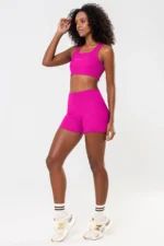 Top Cravo Rosa Pink Canelado - Imagem 5