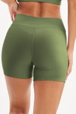 Shorts Perpétua Verde Croco Canelado - Imagem 2
