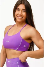 Top Bella Violeta / Branco - Imagem 4