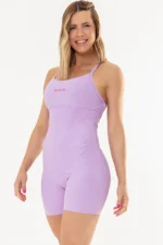 Macaquinho Dália Lilas Canelado