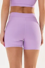 Shorts Peônia Lilás Canelado - Imagem 2