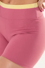 Shorts Amarilis Rose / Amarelo Manteiga - Imagem 5