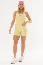 Macaquinho Peonia Amarelo Manteiga Canelado - Imagem 4