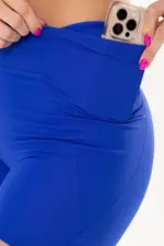 Shorts Hibisco Azul Bic - Imagem 3