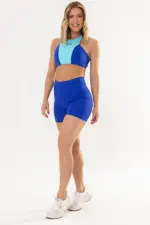 Shorts Hibisco Azul Bic - Imagem 4