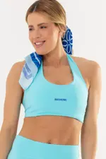 Top Lirio Azul Celeste