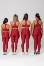 Legging Perpétua 6" Red Dark - Imagem 8