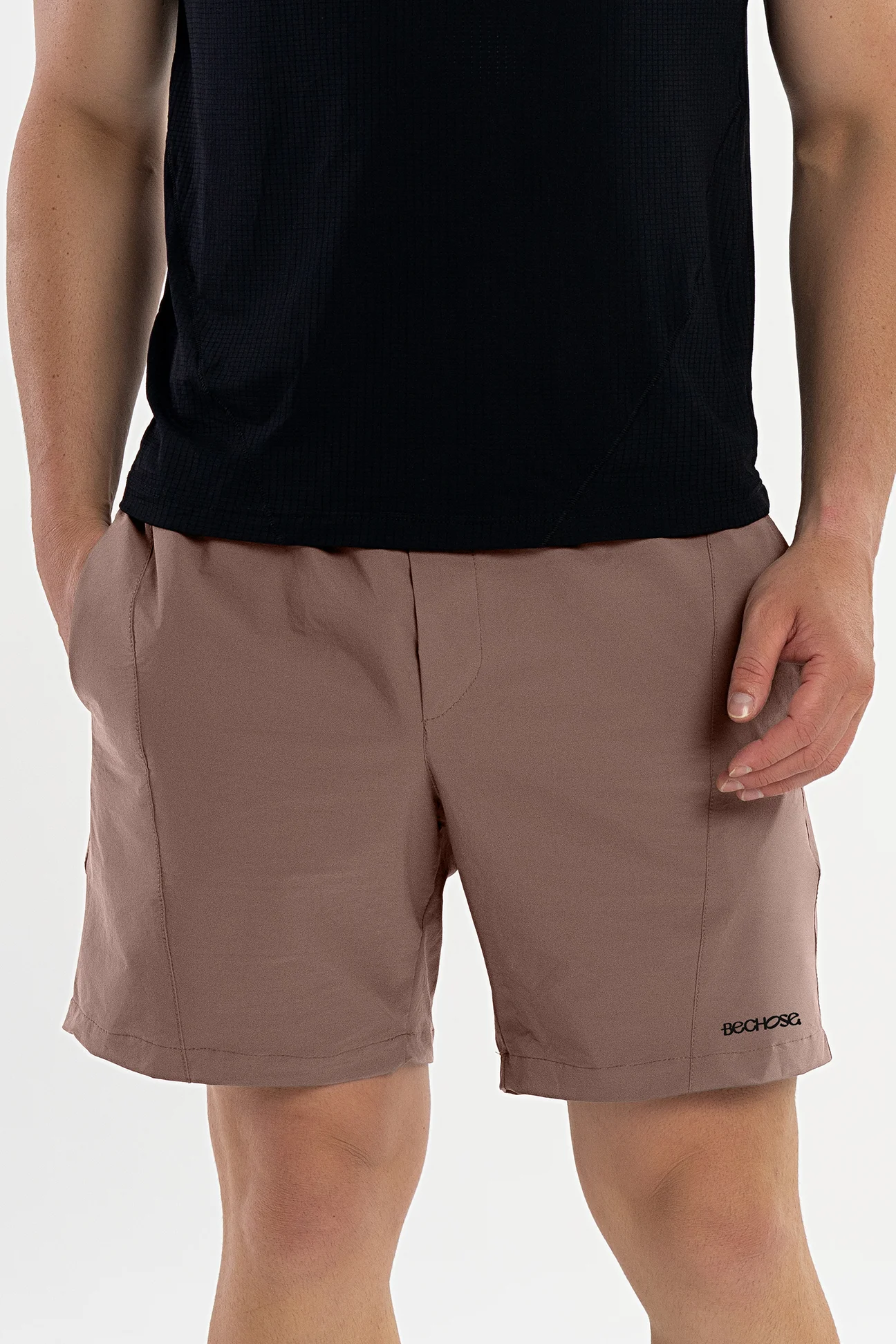 BECHOSE-Bermuda Capuccino 1 ok Bermuda Cravo Cappuccino - Imagem 1