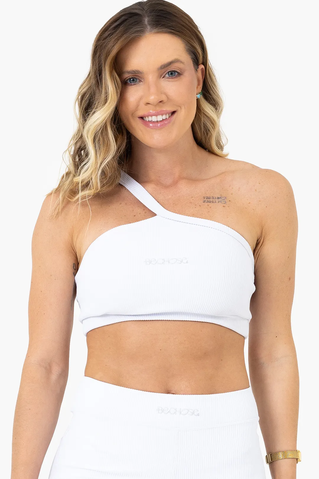 Branco_top_peonia - 1 Top Peônia Branco Canelado - Imagem 1