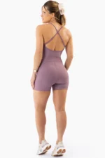 Macaquinho Violeta Rosa Satim - Imagem 7