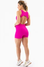 Macaquinho Peônia Rosa Pink Canelado - Imagem 9