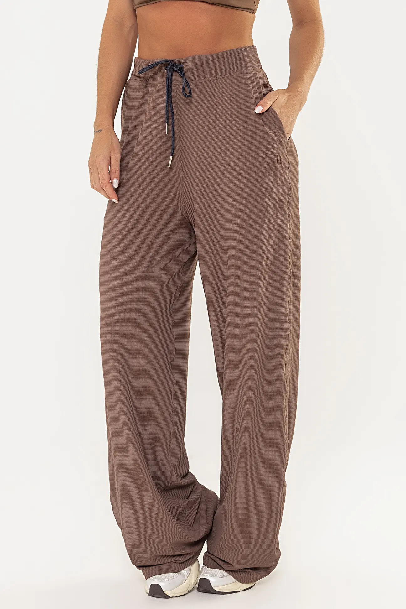 bechose12351 Calça Violeta Marrom - Imagem 1