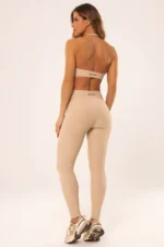 Legging Peônia Cream Canelado - Imagem 6