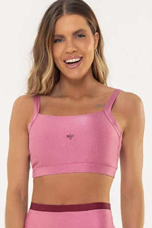 Top Íris Rose Glow
