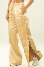 Calça Dália Marfim Acetinado - Imagem 6