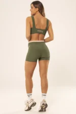 Top Margarida Verde Croco Canelado - Imagem 6